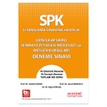 SPK Geniş Kapsamlı Sermaye Piyasası Mevzuatı ve Meslek Kuralları Deneme Sınavı - Şenol Babuşcu, Adalet Hazar, M. Oğuz Köksal