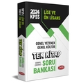 KPSS Lise ve Ön Lisans Soru Bankası Tek Kitap Data Yayınları 2024
