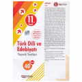 11. Sınıf Türk Dili ve Edebiyatı 40 Yaprak Test Nitelik Yayınları