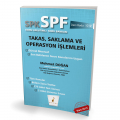 SPF Takas, Saklama ve Operasyon İşlemleri Konu Anlatımlı Soru Bankası - Mehmet Doğan