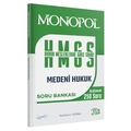 HMGS Hukuk Mesleklerine Giriş Sınavı Medeni Hukuk Soru Bankası Monopol Yayınlar 2024