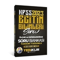 KPSS Eğitim Bilimleri Ölçme ve Değerlendirme Tamamı Çözümlü Soru Bankası Yediiklim Yayınları 2023