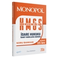 HMGS Hukuk Mesleklerine Giriş Sınavı İdare Hukuku İdari Yargılama Hukuku Soru Bankası Monopol Yayınlar 2024
