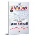 Kafadar KPSS Eğitim Bilimleri Soru Bankası Dizgi Kitap Yayınları 2022